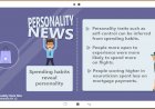 Spending habits reveal personality