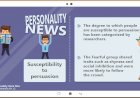 Susceptibility to persuasion