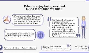 Friends enjoy being reached out to more than we think